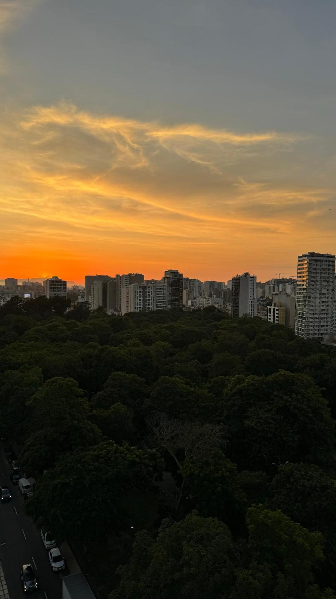 Con Vistas A La Ciudad Y Parque Lima